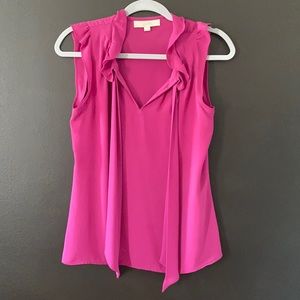 Purple Work Blouse